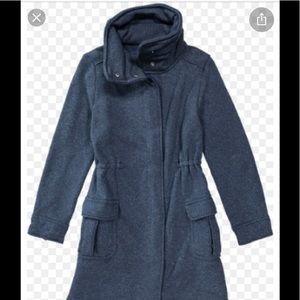 PATAGONIA BLACK HIGH NECK FLEECE LINED JAC…